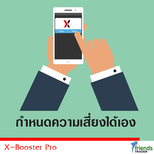 X-Booster Pro EA กำหนดความเสี่ยงการเทรดได้เอง